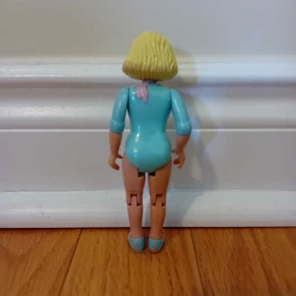 1993 Vintage Fisher Price Loving Family  Dollhouse Mom Blonde Hair Action Figure - Picture 5 of 8